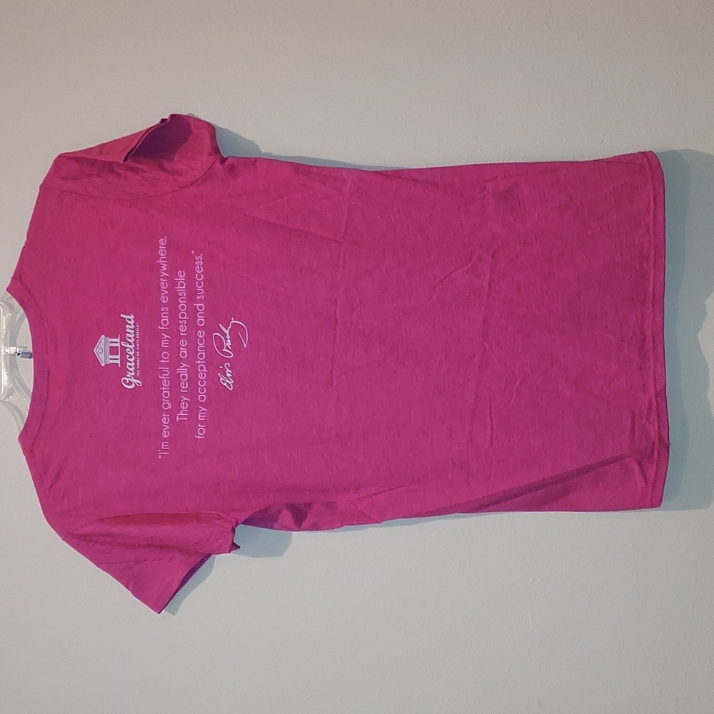 Graceland  Elvis 2012 35th Anniversary tee shirt NWOT - Picture 3 of 6